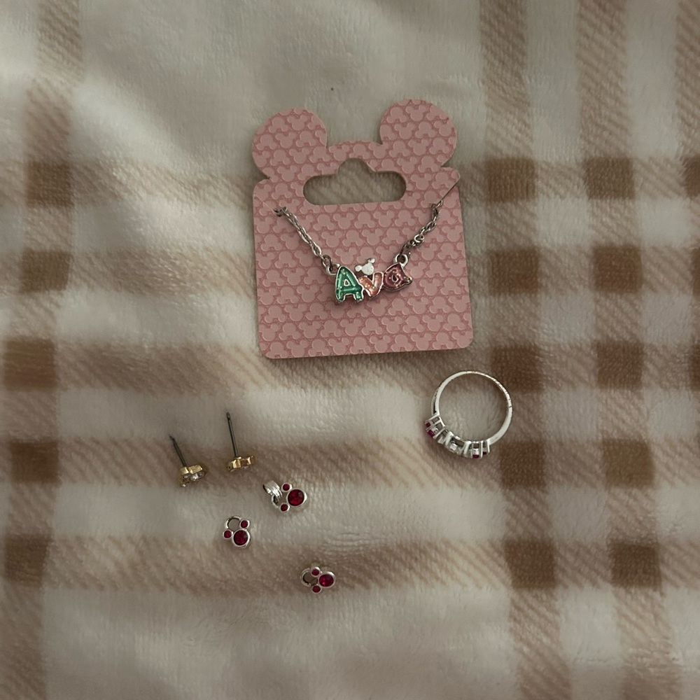 Disney Mickey Mouse Jewelry Set